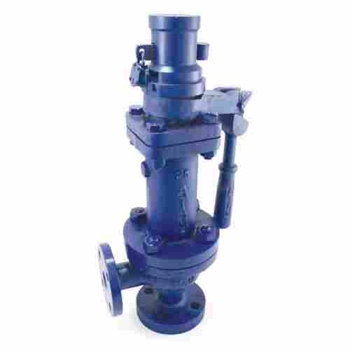 15 MM Medium Pressure Cast Iron Single Post High Lift Safety Valve, Flanged Ends