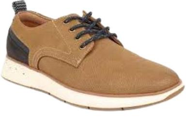 Brown Men Waterproof Lightweight High Quality Material Comfortable Casual Shoes