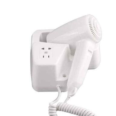 Abs Plastic Wall Mounted Hotel Hair Dryer
