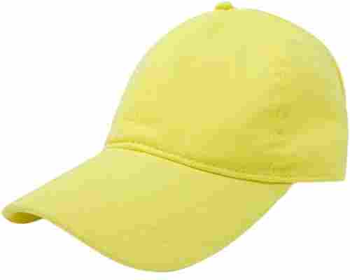 Plain Pattern Medium Size Casual Wear Standard Design Cotton Cap