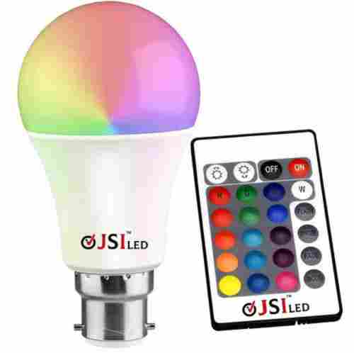 9 Watt Plastic Body Rgb Led Light With 110 Gram Weight For Outdoor