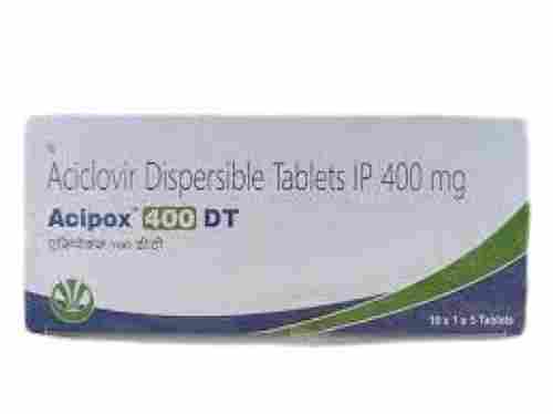Acipox 400 Dt Aciclovir Dispersible Tablet Ip 400mg