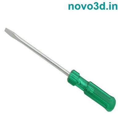 Green 110Mm Screw Driver With High Quality Flat Tip 2.5Mm To 0.4Mm