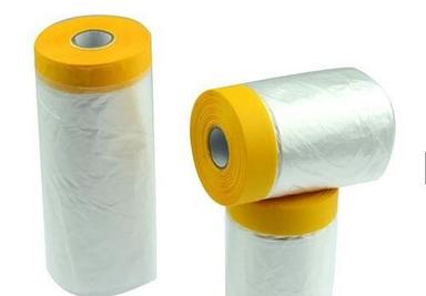 Different Available Protective Adhesive Tape With Automotive Spray Painting Plastic Outdoor Taped Masking Film
