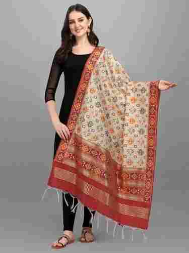 Women Pure Banarasi Silk Dupatta