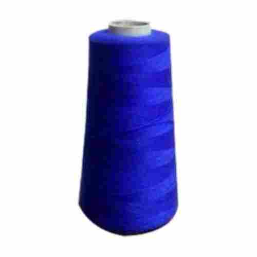 Plain Blue Color Dyed Acrylic Thread For Garment Industries