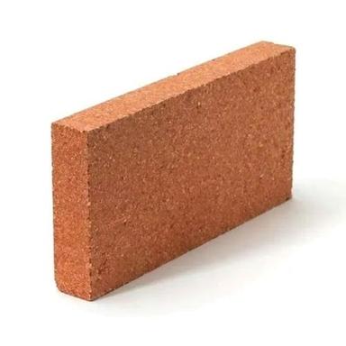 Brown 19X9X4 Cm Impact-Resistant Rectangular Solid Porosity Fireclay Bricks
