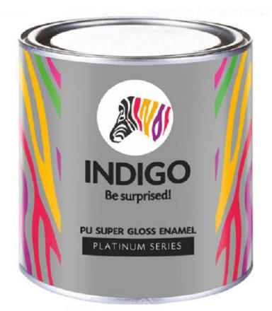 20 Liter And 98% Purity Acrylic Liquid Smooth Finish Indigo Paint Application: For Wall