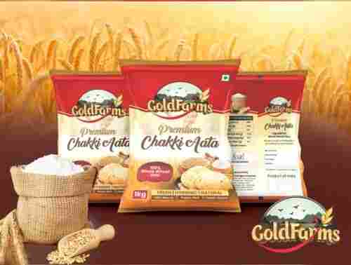 Gold Farms Premium Chakki Atta (Wheat Flour) For Human Consumption