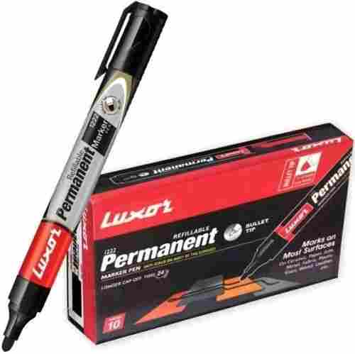 Pack Of 10 Pieces, Water Resistant And Bold Branded Permanent Marker