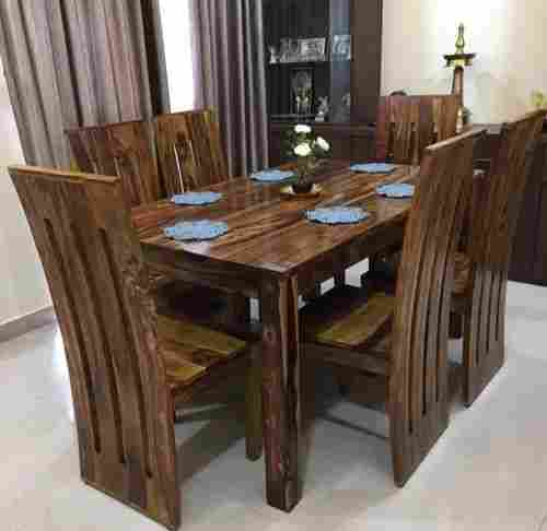 Modern Design wooden Dinning Set With 6 ChairAnd 1 Table