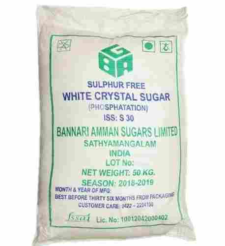 50 Kilograms Pack Sulphur Free Refined White Crystal Sugar