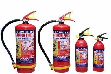 Red Mild Steel Fire Extinguishers Cylinder For Home, School And Hotel