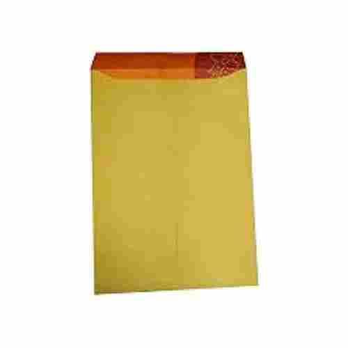 Plain Rectangular Light Weight Kraft Paper Envelope For Packaging Documents