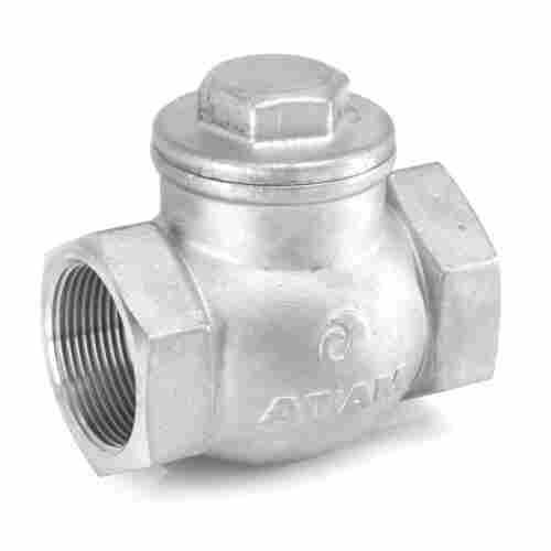 Screwed Ends PN-25 Investment Casting Stainless Steel (CF8) Horizontal Lift Check Valve No.5