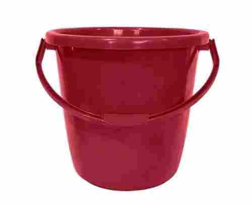 14.5x15x11 Inches Round Polished Unbreakable Plastic Bucket For Commercial Use