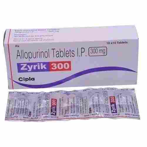 Allopurinol Tablets I P 300 Mg For Adult And Aged Person