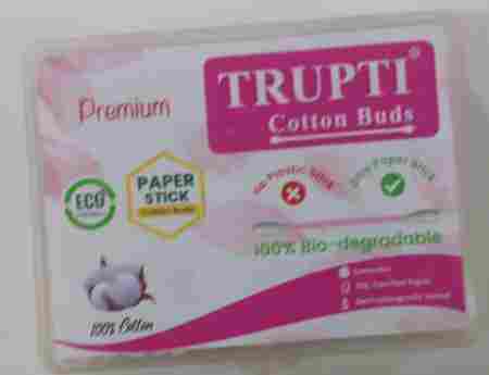 Premium Quality 100% Paper Sticks Cotton Swabs