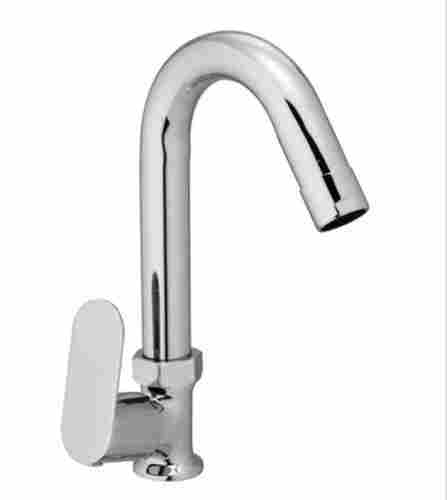 18 mm Polished One Piece Deck Mounted Stainless Steel Wash Basin Tap