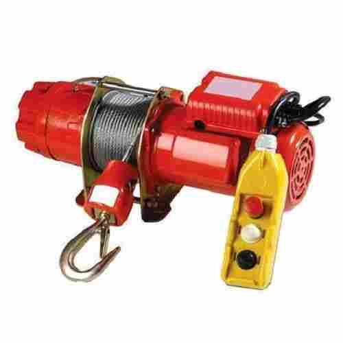 4 Ton Capacity Mild Steel Portable Electric Winch For Lifting