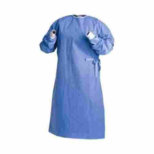 48 Inches Long Polyester And Non Woven Disposable Surgical Gown