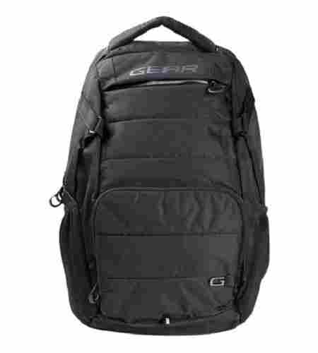9 X 27 X 20 Cm Zipper Sealing Plain Polyester Laptop Backpack