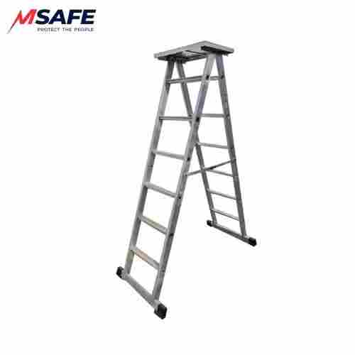 Industrial Aluminium Foldable Ladder With Height 6ft, 8ft, 10ft, 12ft