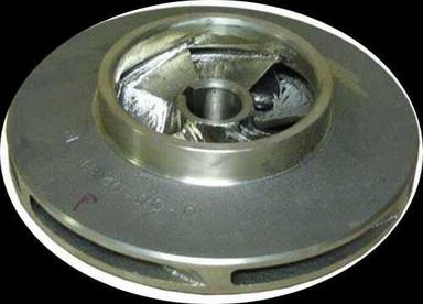 Silver Centrifugal Pump Impeller