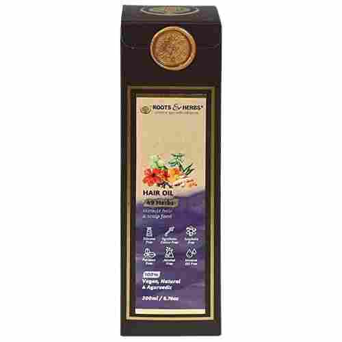 Vegan Roots 49 Herbs Herbal Oil For Hair, 200 Ml Pack