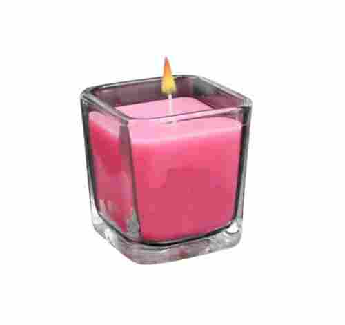4 Inches Paraffin Wax Cotton Wick Flowery Scented Candles