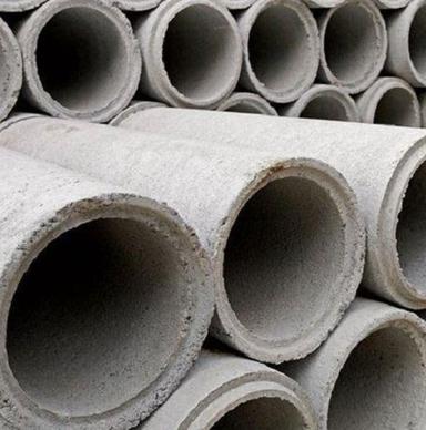 Grey Round 10 Metre Long Abestos Cemented Pipes