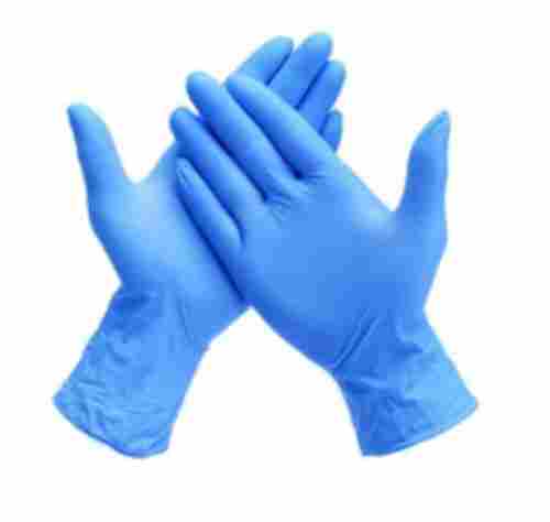 Disposable Full Fingered Plain Nitrile Rubber Hand Gloves