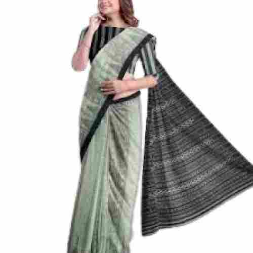Ladies Printed Cotton Sarees For Formal Occasions