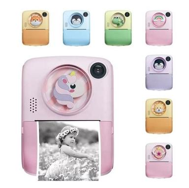 Oem Factory 2Inch Screen Dual Lens 1080 P Children Printing Instant Camera Toy Age Group: 3-4 Yrs