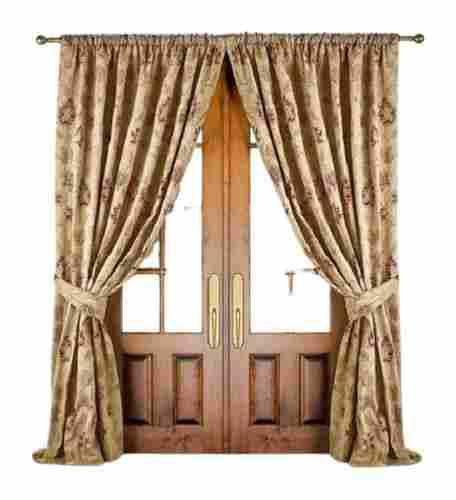9 X 5 Feet Printed Window Polyester Curtains For Home And Hotel