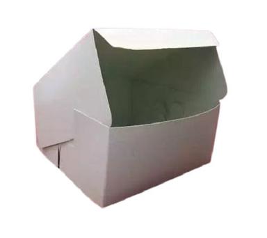 White 2.5X2.5X1 Inches Rectangular Plain Matt Lamination Folding Paper Box