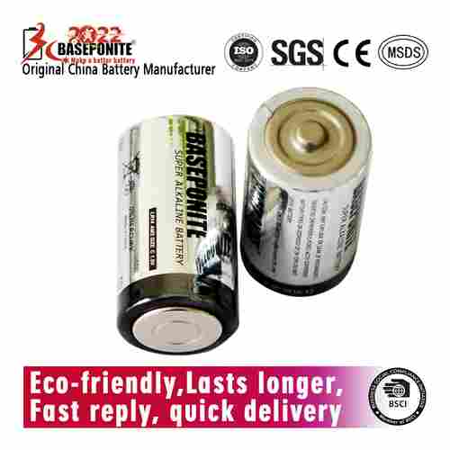 Baseponite C Batteries, Max C Cell Battery Premium Alkaline LR14, 8 Count