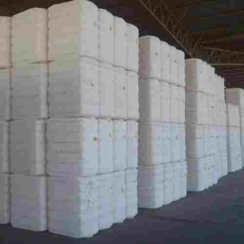 White Raw Cotton Bales For All Kinds Of Knitting And Weaving Yarns