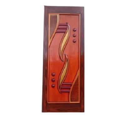  6 X 3 Feet 10 Mm Thick Rectangular Finished Carved Teak Wood Doors Application: Exterior
