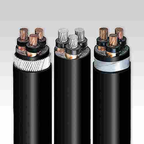 Pvc And Copper Armored Fiber Optic Cable For Electrical Use