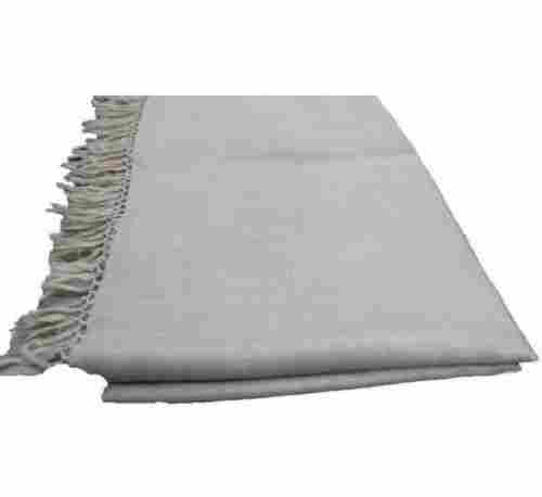 2.5 Metre Long Mens Winter Wear Plain Grey Woolen Lohi For Gifting And Personal Use