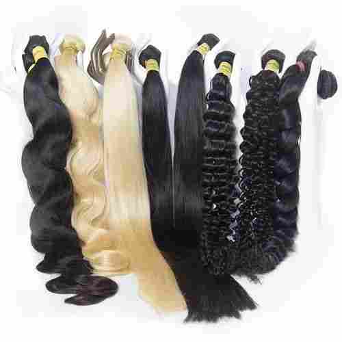 Lightweight Daily Usable Natural Black Human Hair Wig For Ladies