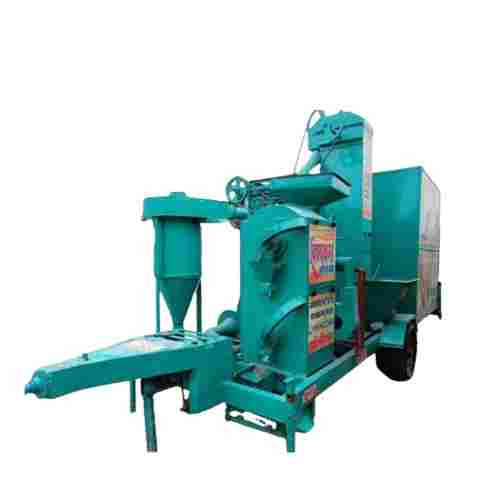 Mild Steel Body 45 Horsepower Tractor Operated Semi Automatic Rice Flour Mill Machine 