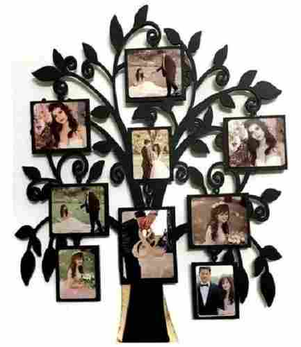 Wall Mounted Color Coated Tree Shaped Wooden Photo Frame
