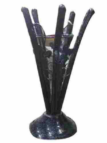16x3 Inch 420 Gram Antique Effect Paint Coated Aluminium Flower Vase 