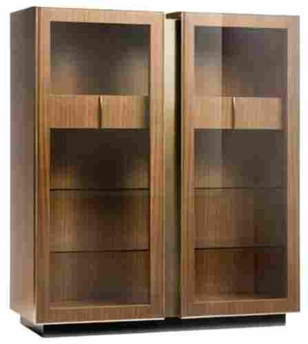 4x1x5 Foot Modern Double Door Wooden Storage Cabinet
