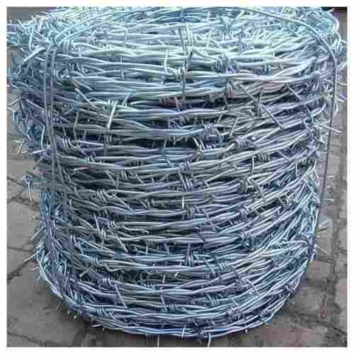 Galvanized Iron Barbed Wire Fencing For Security Purpose