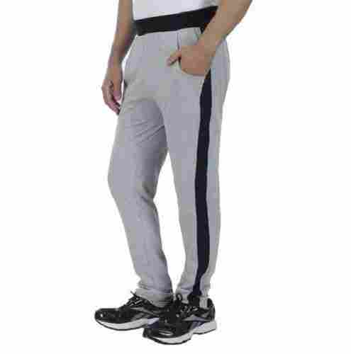 Regular Fit And Casual Wear Plain Cotton Track Pant For Men
