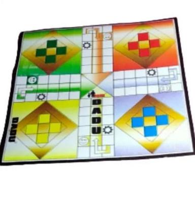 150 Gram 12X3.94 Inch Four Player Square  Residence Paper Ludo  Designed For: All