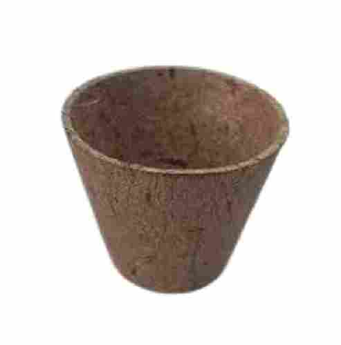 Eco-Friendly Dark Brown Coir Pot, Pack Of 10 Pieces